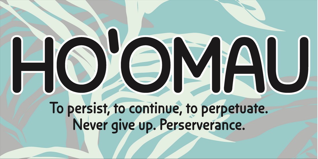 HO'OMAU WOOD SIGN